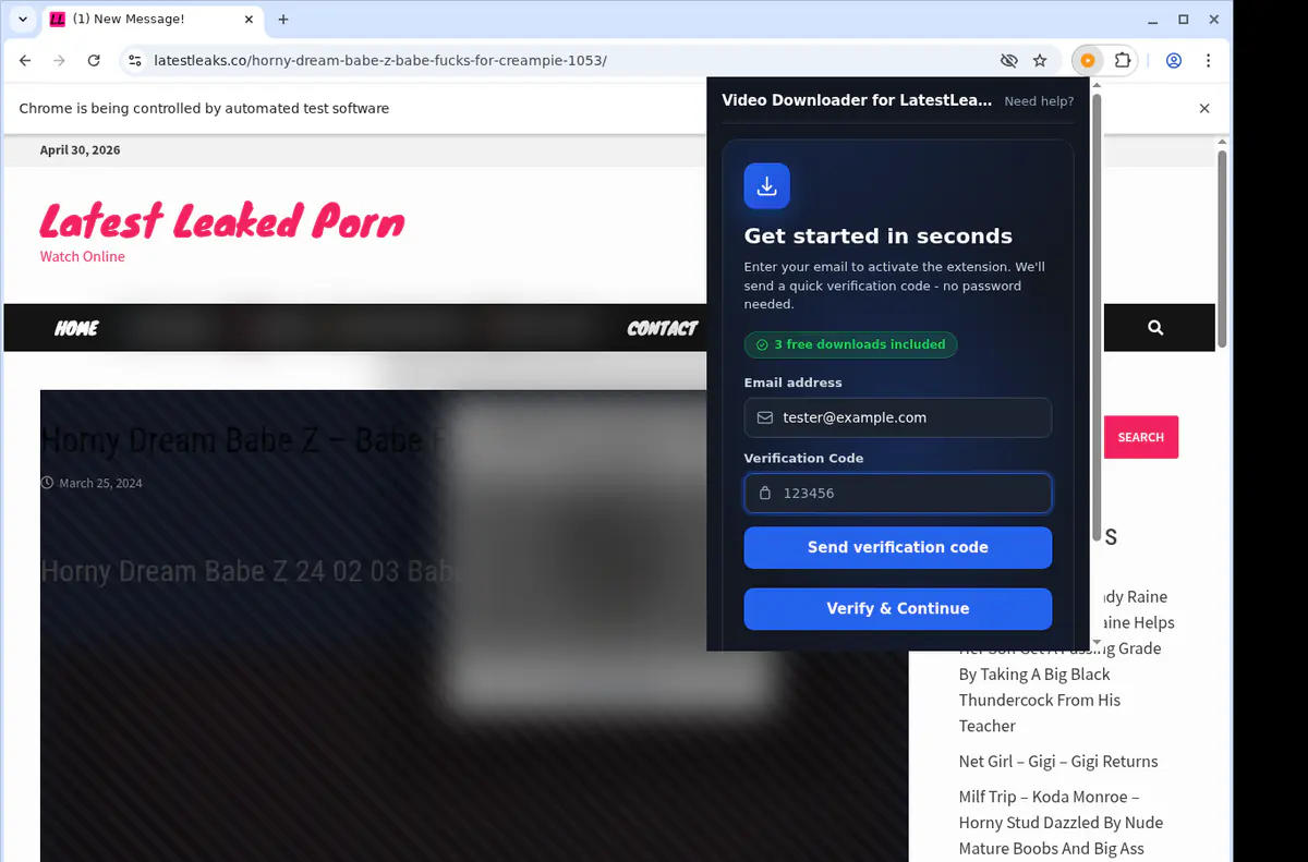 Latestleaks Video Downloader screenshot 4